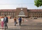 Южный вокзал. Калининград (1988).
