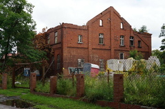 Заброшенное немецкое здание в Мамоново. 
