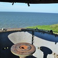 Вид на Куршский залив с маяка.