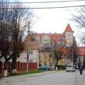 г. Пионерский, улица с немецкой брусчаткой.