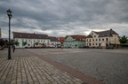 г. Гвардейск, центральная площадь города со старинной брусчаткой.