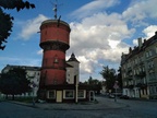 Водонапорная башня в Черняховске.