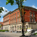 Центральная улица Черняховска, довоенное здание.