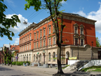 Центральная улица Черняховска, довоенное здание.