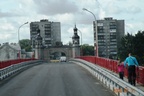 На мосту королевы Луизы между Литвой и РФ.