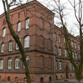 Старинное здание учебного заведения (техникума) в Советске.