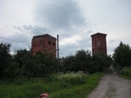 Вид на водонапорную башню в Нестерове.