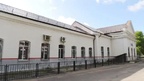 Железнодорожный вокзал Нестерова, центральный вход.