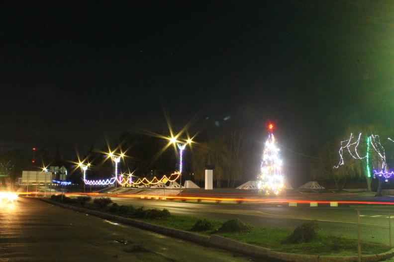 Новогодняя елка в Нестерове.