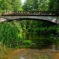 Старинный мост через речку в Нестеровском районе.
