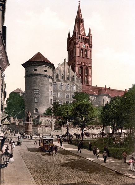 Кёнигсберг вид на Королевский замок перед Первой мировой войной. 1913.jpg