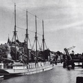 Кёнигсберг. Один из разводных мостов на р. Прегель (1932).