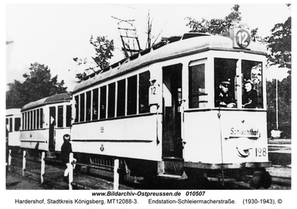 Königsberg. Hardershof (1930-1943).