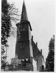 Königsberg. Juditten. Kirche von Südwesten (1910-1940).