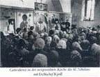 Juditten Kirche, Gottesdienst (1988).