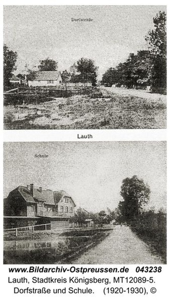 Lauth, Stadtkreis Königsberg (1920-1930).