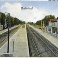 Königsberg. Metgethen. Bahnstation, Bahnhof (1914).