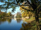 Начало осени на озере Поплавок.