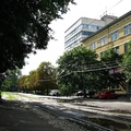 Вид на здание типографии на ул. К. Маркса.