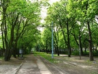 Остановка "ул. Коммунальная" на Фестивальной Аллее в 2000-е.