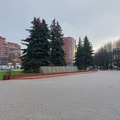 На площади Василевского.