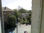 Вид из окна на ул. Багратиона.