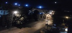 Ночной вид на Брандербургские  ворота.