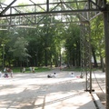 Вид со сцены в парке "Семейный".