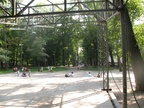 Вид со сцены в парке "Семейный".