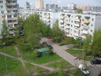 Вид  на двор на ул. Интернациональной в 2010 году.