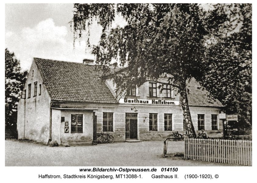 Königsberg. Gasthaus Haffstrom (1900-1920).