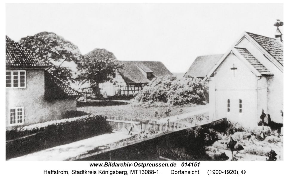 Königsberg. Haffstrom (1900-1920).