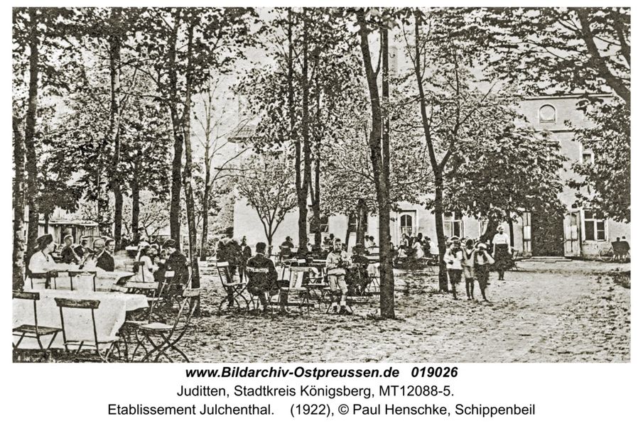 Königsberg. Juditten Stadtkr. (1922)