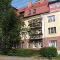 Цветочные балконы на ул. Комсомольской.