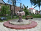 Памятник шпротам в Мамоново.