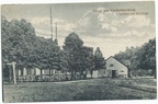 Königsberg. Metgethen Ort, Vierbrüderkrug, Gasthaus und Dorfstraße (1910-1925).