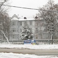 Зимняя сказка и дом на ул. Комсомольской.