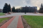Вид на площадь Василевского в Калининграде.