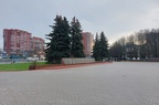 На площади Василевского.